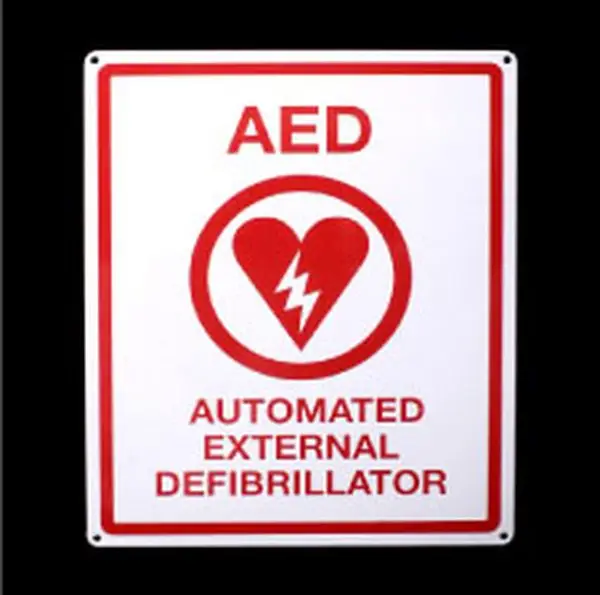 AED Locator Sign